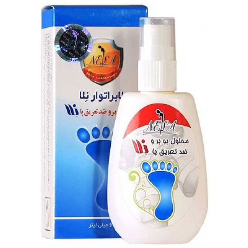 اسپری ضد تعریق پا لابراتوار نلا مدل 001 حجم 60 میلی لیتر اسپری ضد تعریق پا لابراتوار نلا مدل 001 حجم 60 میلی لیتر