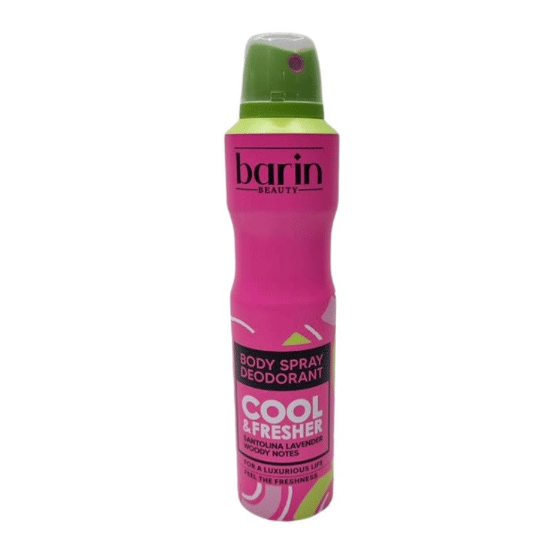 اسپری خوشبو کننده بدن بارین بیوتی مدل COOL AND FRESHER حجم 250 میلی لیتر اسپری خوشبو کننده بدن بارین بیوتی مدل COOL AND FRESHER حجم 250 میلی لیتر
