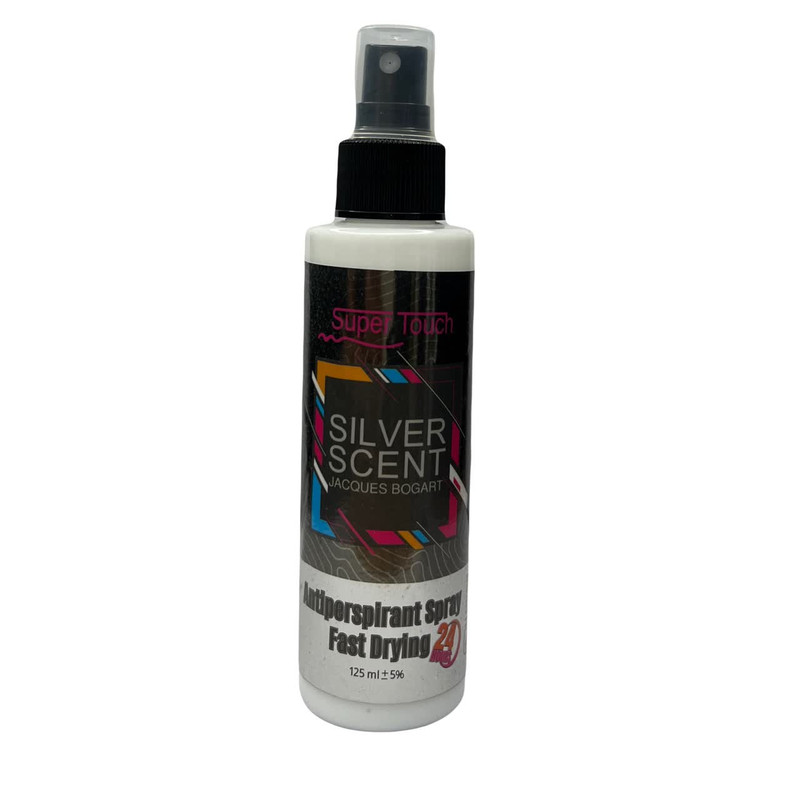 اسپری دئودورانت سوپرتاچ مدل سیلورسنت حجم 125 میلی لیتر اسپری دئودورانت سوپرتاچ مدل سیلورسنت حجم 125 میلی لیتر