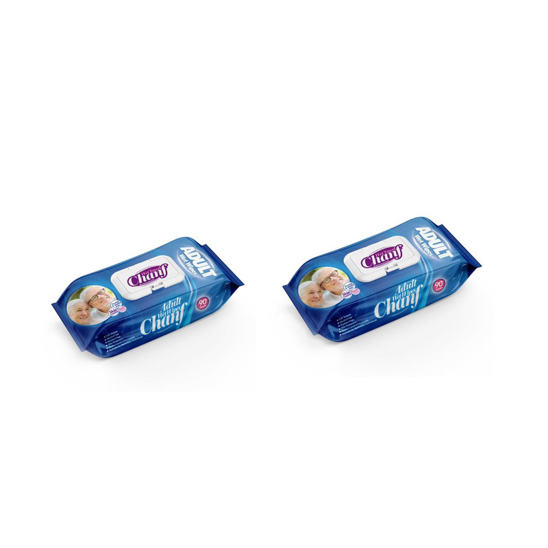 دستمال مرطوب چانف مدل adult 90 مجموعه 2 عددی دستمال مرطوب چانف مدل adult 90 مجموعه 2 عددی
