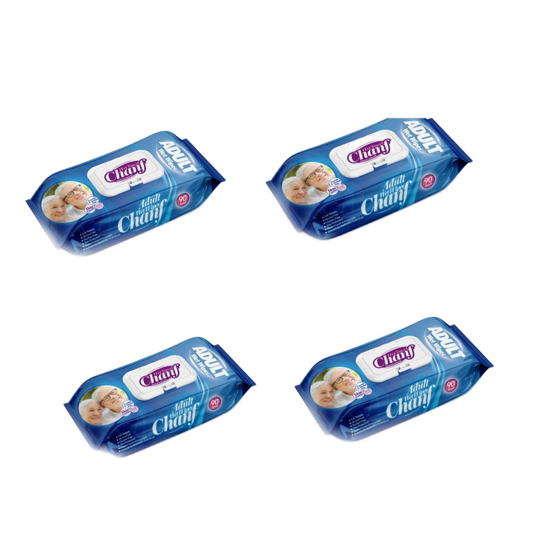 دستمال مرطوب چانف مدل 90 مجموعه 4 عددی دستمال مرطوب چانف مدل 90 مجموعه 4 عددی