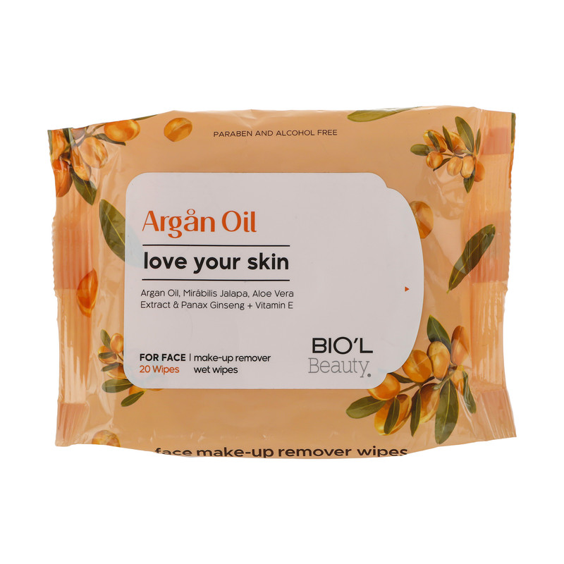 دستمال مرطوب بیول مدل Argan Oil بسته 20 عددی دستمال مرطوب بیول مدل Argan Oil بسته 20 عددی
