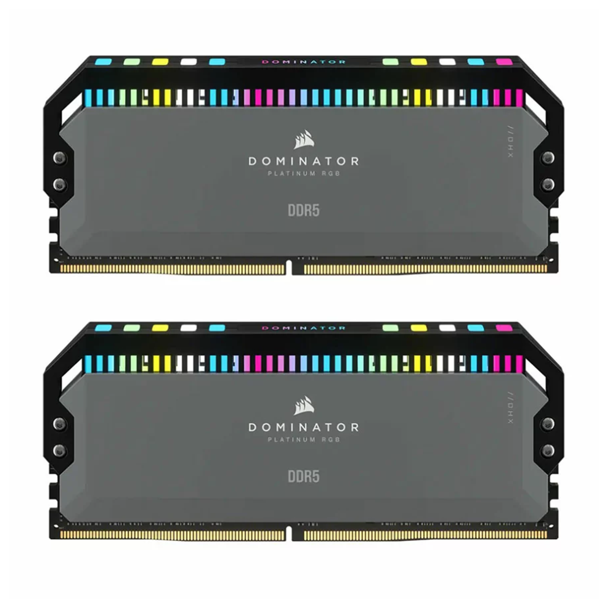 رم کامپیوتر DDR5 دو کاناله 6000 مگاهرتز CL36 کورسیر مدل Dominator Platinum RGB AMD EXPO ظرفیت 32 گیگابایت رم کامپیوتر DDR5 دو کاناله 6000 مگاهرتز CL36 کورسیر مدل Dominator Platinum RGB AMD EXPO ظرفیت 32 گیگابایت