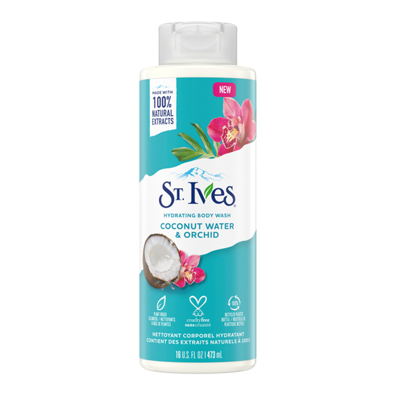 ژل شستشو بدن اس تی.ایوز مدل Coconut Water And Orchid حجم 473 میلی لیتر ژل شستشو بدن اس تی.ایوز مدل Coconut Water And Orchid حجم 473 میلی لیتر