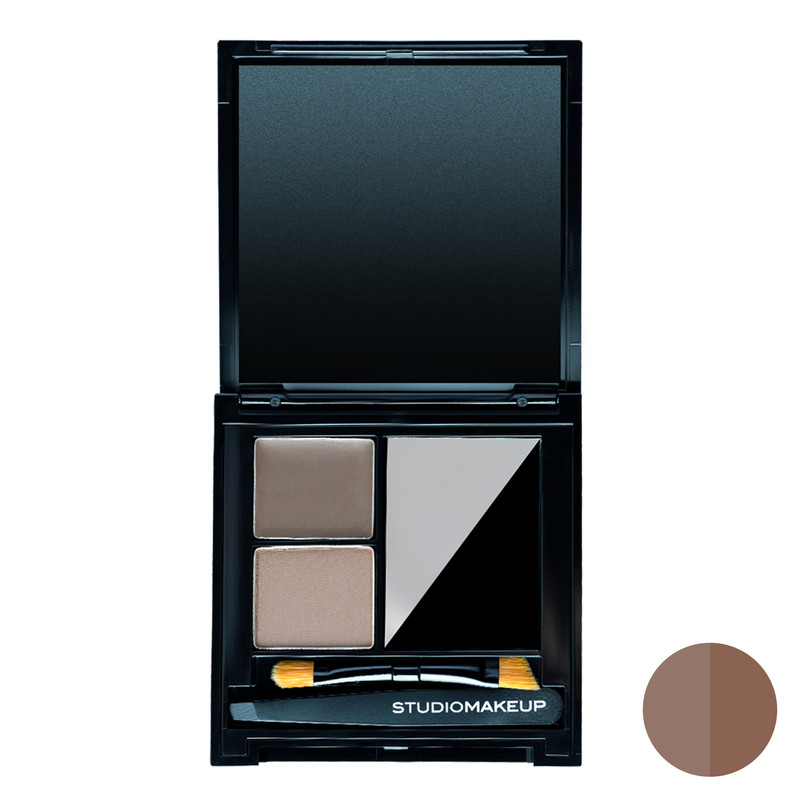 سایه ابرو استودیو میکاپ مدل Perfecting Kit شماره 01 سایه ابرو استودیو میکاپ مدل Perfecting Kit شماره 01