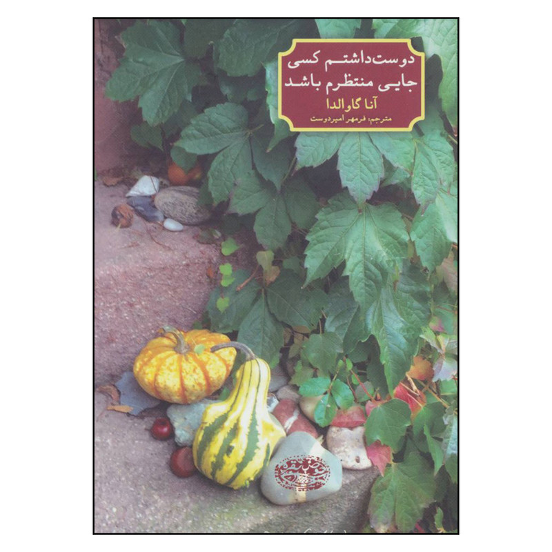 کتاب دوست داشتم کسی جایی منتظرم باشد اثر آنا گاوالدا انتشارات حوض نقره کتاب دوست داشتم کسی جایی منتظرم باشد اثر آنا گاوالدا انتشارات حوض نقره