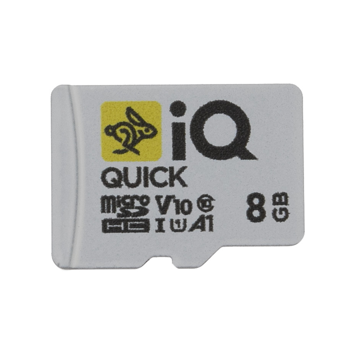 کارت حافظه microSDHC آی کیو کلاس 10 استاندارد U1 مدل V10 A1 ظرفیت 8 گیگابایت-سفید کارت حافظه microSDHC آی کیو کلاس 10 استاندارد U1 مدل V10 A1 ظرفیت 8 گیگابایت-سفید