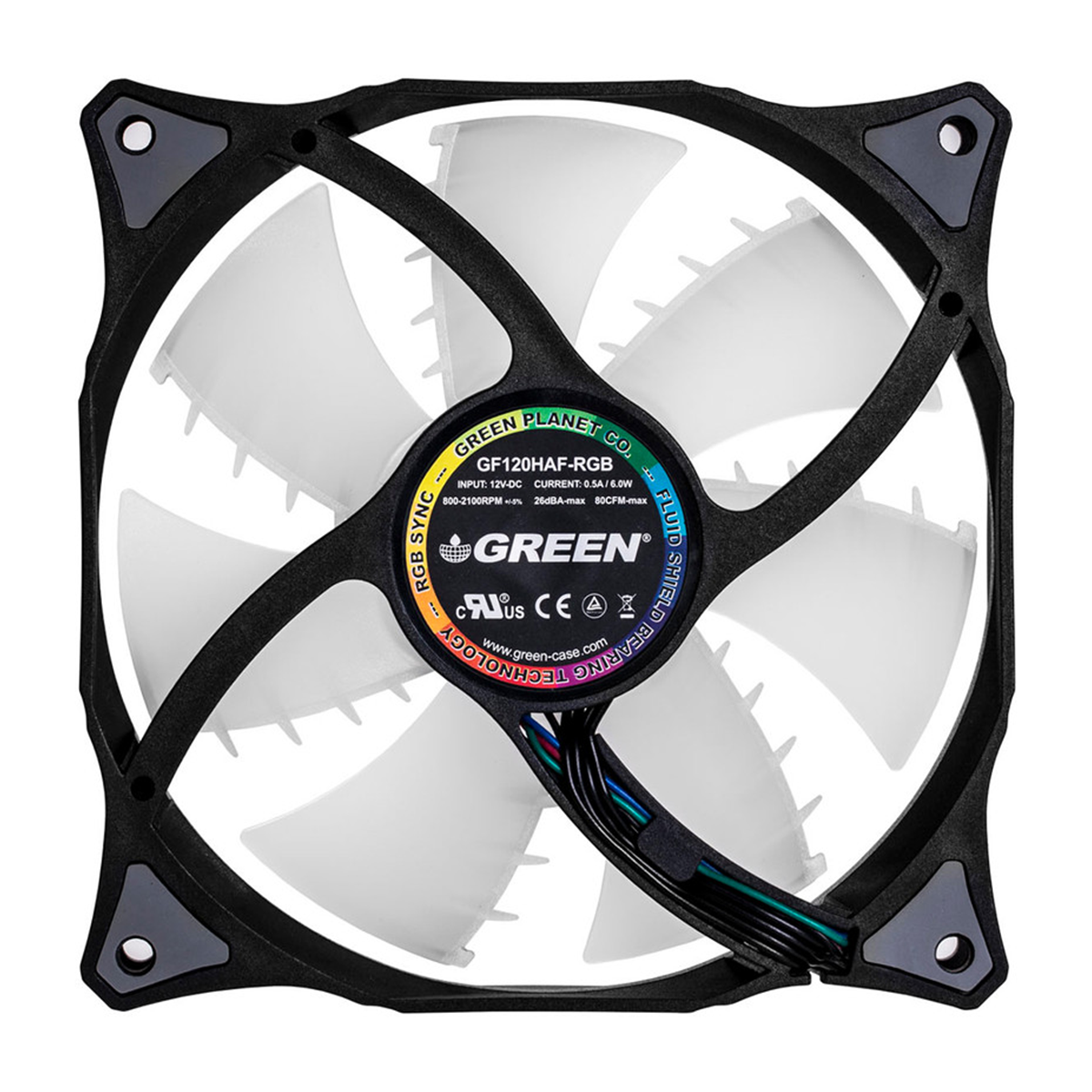 فن کیس گرین مدل GF120RGB