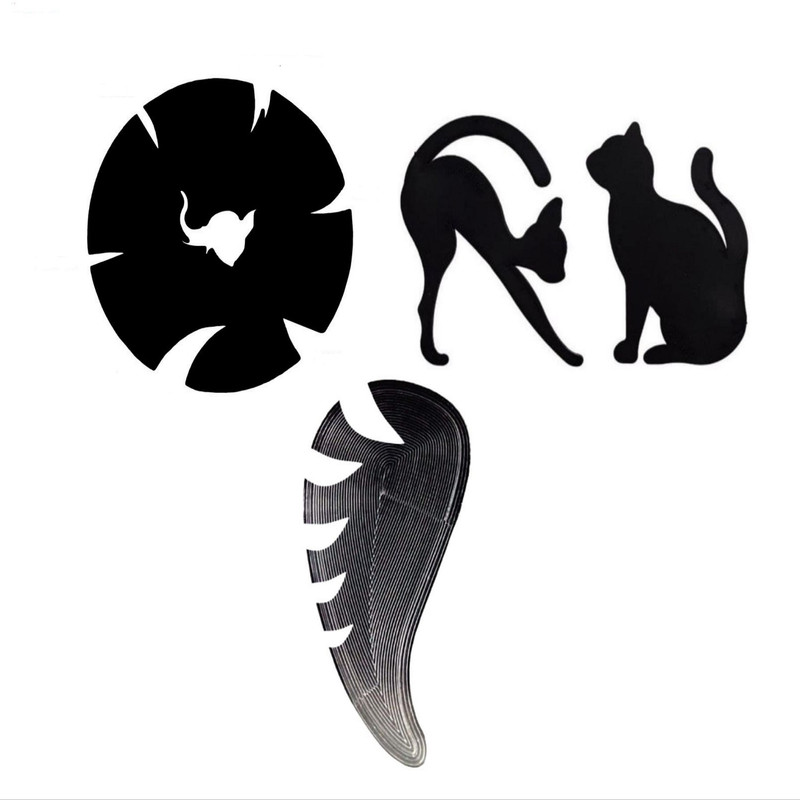 شابلون خط چشم مدل کارول بسته 3 عددی شابلون خط چشم مدل کارول بسته 3 عددی