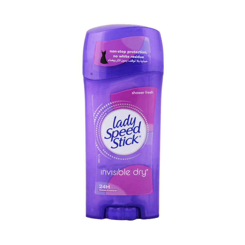 استیک ضد تعریق زنانه لیدی اسپید مدل Shower Fresh Invisible Dry وزن 65 گرم استیک ضد تعریق زنانه لیدی اسپید مدل Shower Fresh Invisible Dry وزن 65 گرم