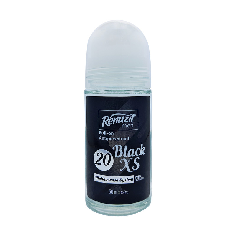 رول ضد تعریق رینوزیت مدل Black XS حجم 50 میلی لیتر رول ضد تعریق رینوزیت مدل Black XS حجم 50 میلی لیتر