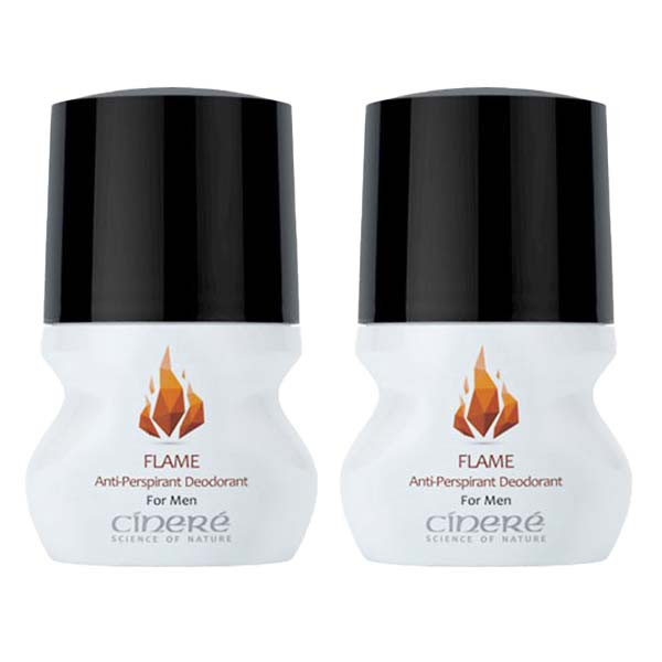رول ضد تعریق مردانه سینره مدل Flame حجم 50 میلی لیتر مجموعه 2 عددی رول ضد تعریق مردانه سینره مدل Flame حجم 50 میلی لیتر مجموعه 2 عددی