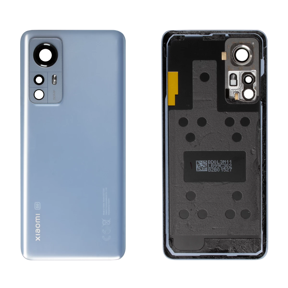 درب پشت گوشی شیائومی 12-خاکستری