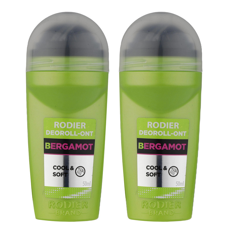 رول ضد تعریق رودیر مدل Bergamot Cool And Soft حجم 50 میلی لیتر مجموعه 2 عددی رول ضد تعریق رودیر مدل Bergamot Cool And Soft حجم 50 میلی لیتر مجموعه 2 عددی
