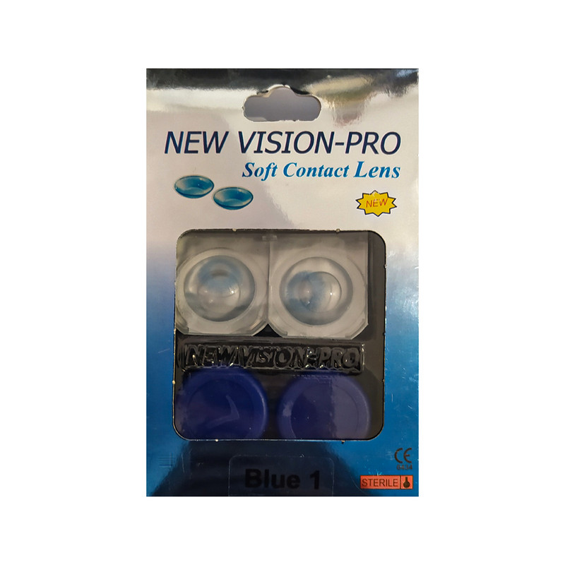 لنز چشم رنگی پرو نیو ویژن مدل B1 رنگ آبی لنز چشم رنگی پرو نیو ویژن مدل B1 رنگ آبی