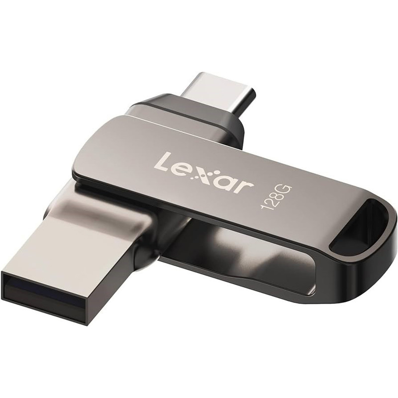 فلش مموری لکسار مدل JumpDrive® Dual Drive D400 USB 3.1 Type-C ظرفیت 64 گیگابایت فلش مموری لکسار مدل JumpDrive® Dual Drive D400 USB 3.1 Type-C ظرفیت 64 گیگابایت
