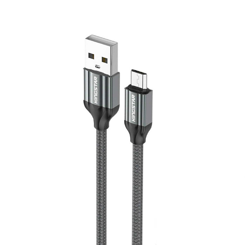 کابل تبدیل USB به microUSB کینگ استار مدل K21a طول 1 متر کابل تبدیل USB به microUSB کینگ استار مدل K21a طول 1 متر