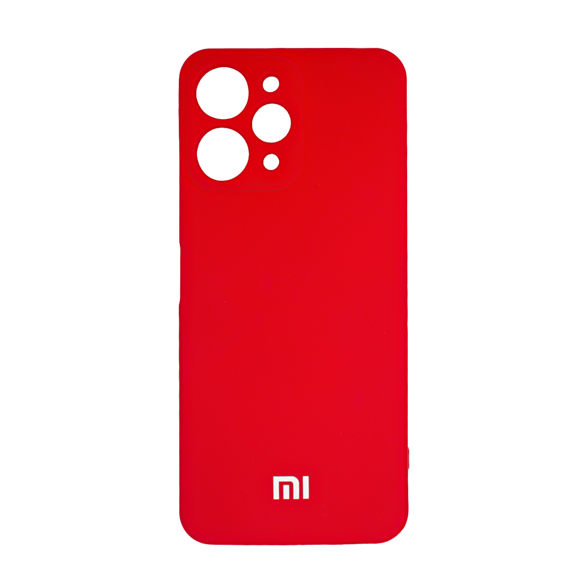 کاور گوشی شیائومی Redmi 12 مدل محافظ لنزدار سیلیکونی-قرمز کاور گوشی شیائومی Redmi 12 مدل محافظ لنزدار سیلیکونی-قرمز