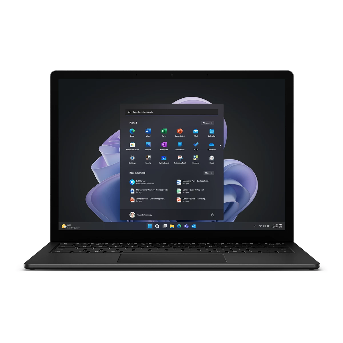 لپ تاپ مایکروسافت 13.5 اینچی مدل Surface Laptop 5 i5 ۱۲۳۵U 8GB 512GB -مشکی