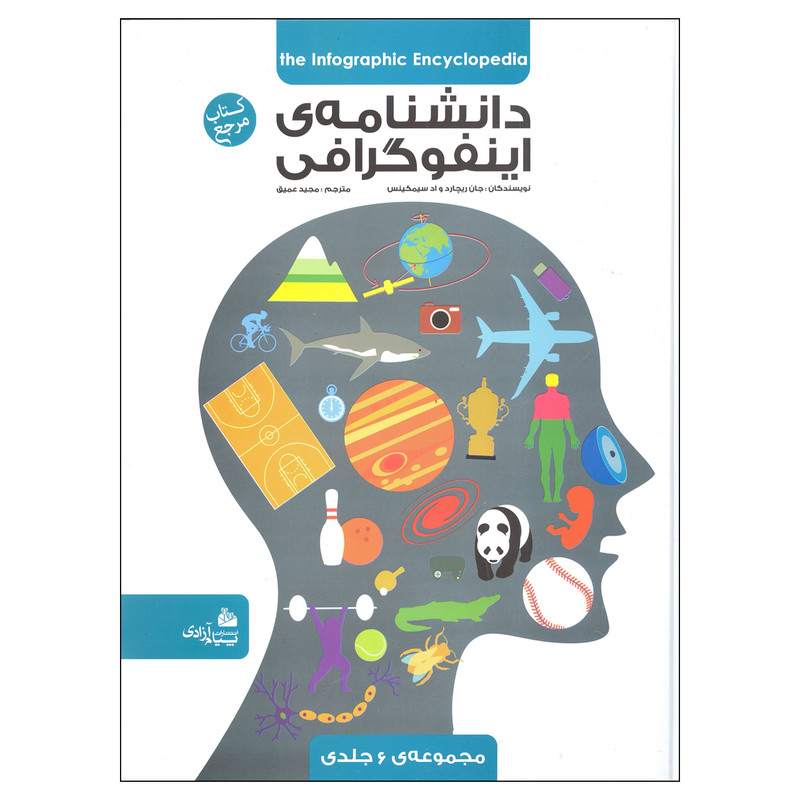 کتاب دانشنامه ی اینفوگرافی اثر جان ریچارد و اد سیمکینس انتشارات پیام ازادی کتاب دانشنامه ی اینفوگرافی اثر جان ریچارد و اد سیمکینس انتشارات پیام ازادی