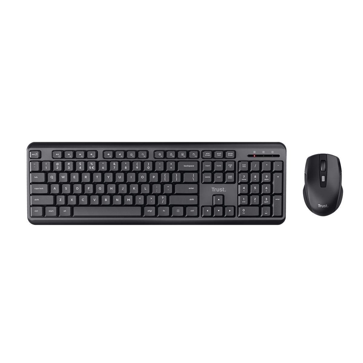 کیبورد و ماوس بی سیم تراست مدل TKM-350-مشکی کیبورد و ماوس بی سیم تراست مدل TKM-350-مشکی