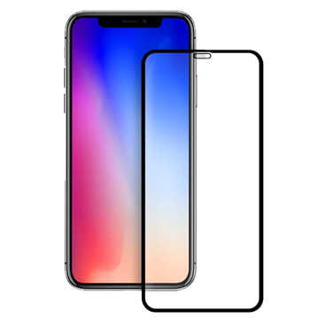 گلس سرامیکی تمام چسب iPhone XS -مشکی گلس سرامیکی تمام چسب iPhone XS -مشکی
