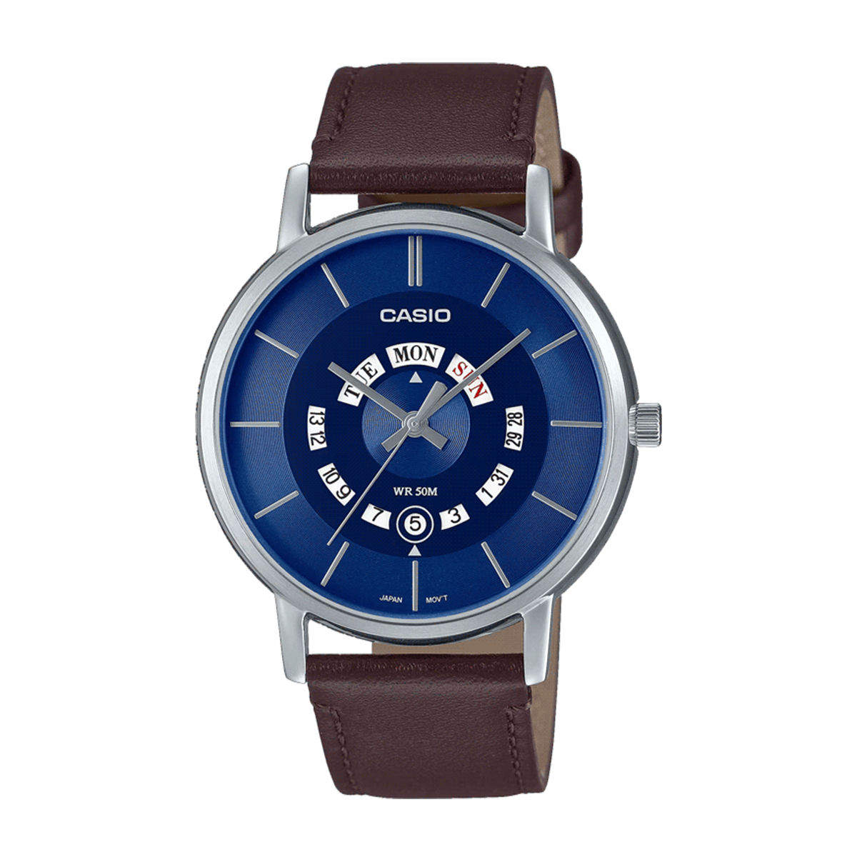 ساعت عقربه ای کاسیو مردانه مدل MTP-B135L-2AVDF