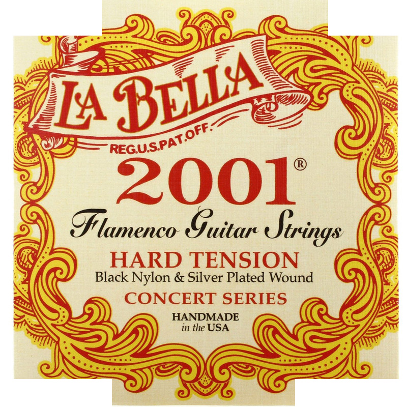 سیم گیتار فلامنکو لا بلا مدل 2001F Hard Tension سیم گیتار فلامنکو لا بلا مدل 2001F Hard Tension