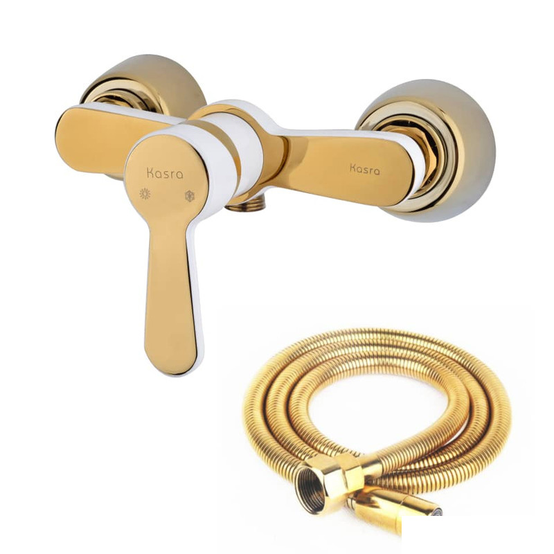 شیر سرویس بهداشتی کسری مدل ادموند به همراه شلنگ توالت