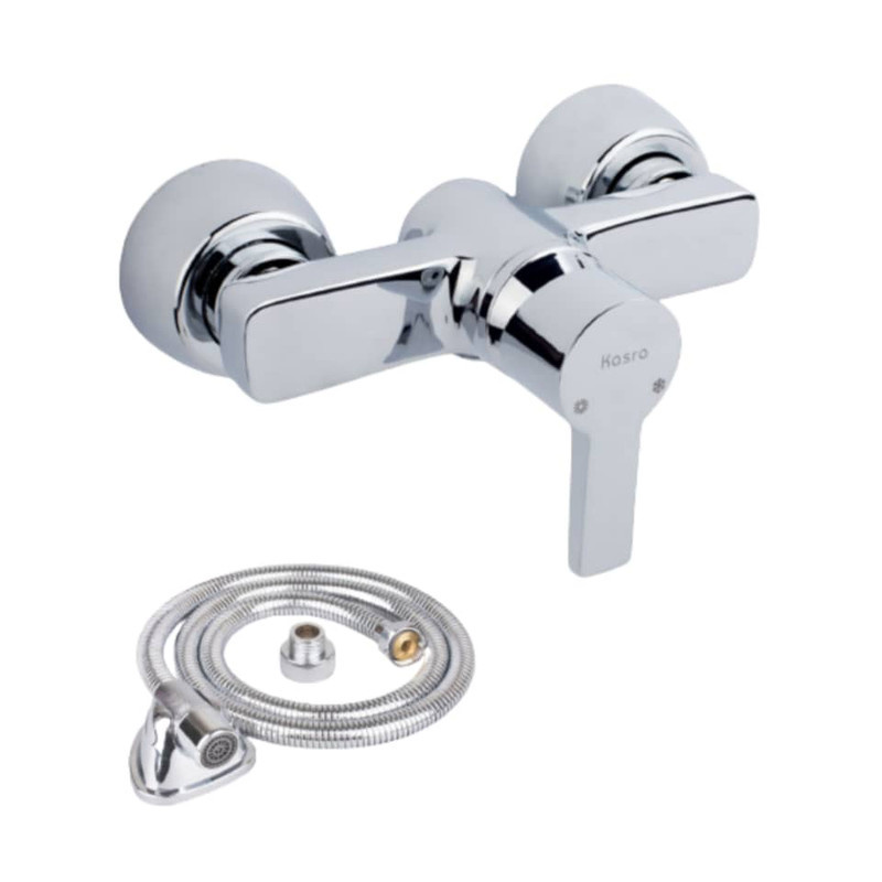 شیر سرویس بهداشتی کسری مدل امگا به همراه شلنگ توالت