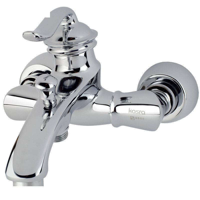 شیر حمام کسری مدل دانوب کروم