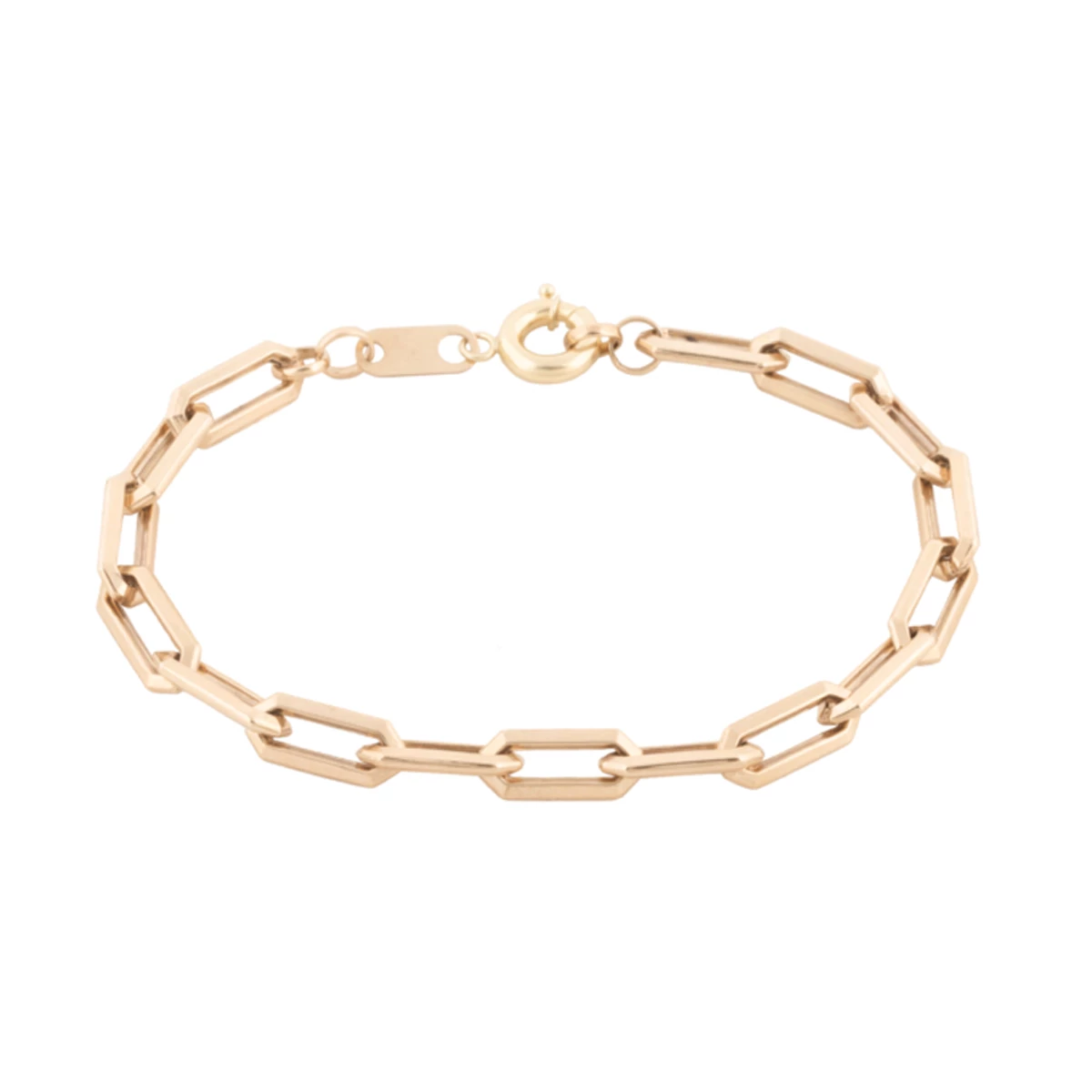 دستبند طلا زنانه سور گلد گالری طرح هرمس-4.81 دستبند طلا زنانه سور گلد گالری طرح هرمس-4.81