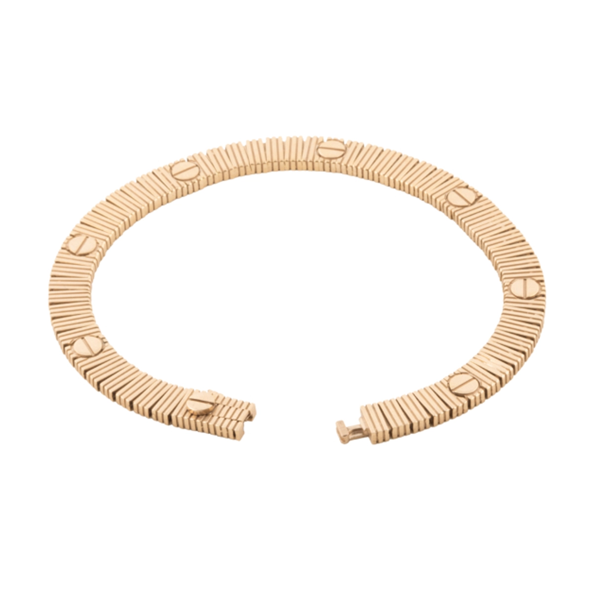دستبند طلا زنانه سور گلد گالری مدل کارتیه لاو-10.80 دستبند طلا زنانه سور گلد گالری مدل کارتیه لاو-10.80