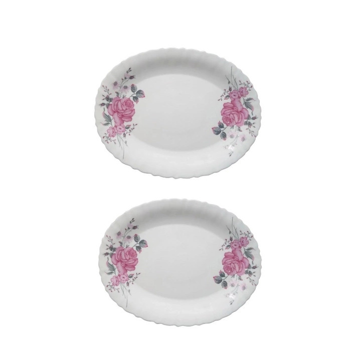 دیس برنج پارس اپال مدل الیزابت کد 420 بسته دو عددی