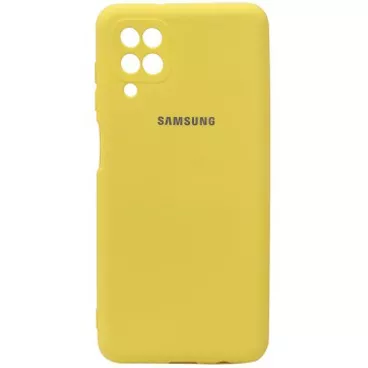  کاور سیلیکونی محافظ لنزدار مناسب برای گوشی موبایل سامسونگ Galaxy A12 / Galaxy M12 -یاسی