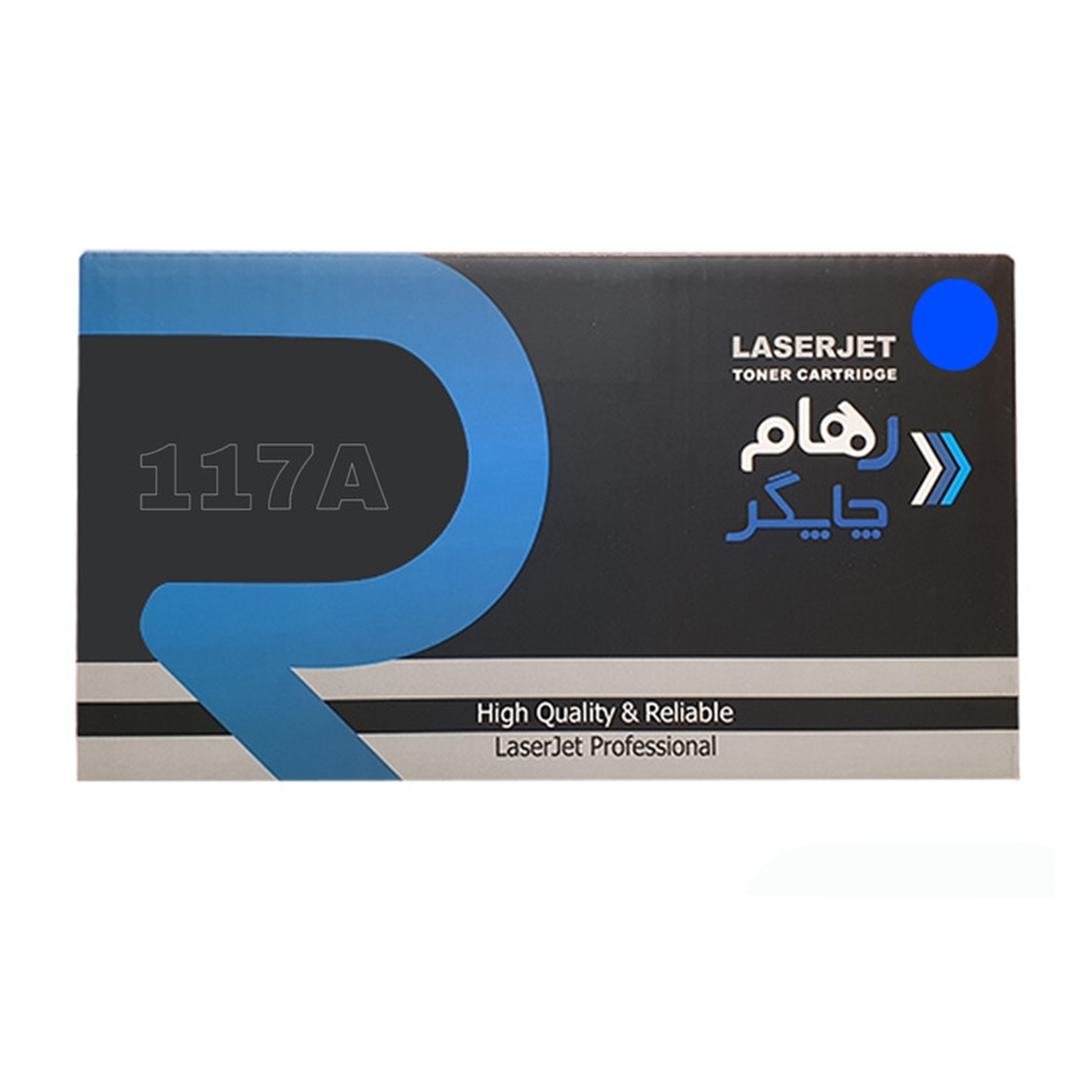 کارتریج رهام چاپگر طرح اچ پی 117A آبی