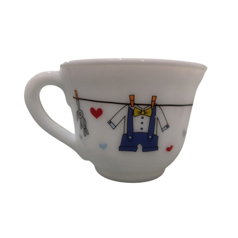 فنجان پارس اپال مدل خرس مهربون کد 773