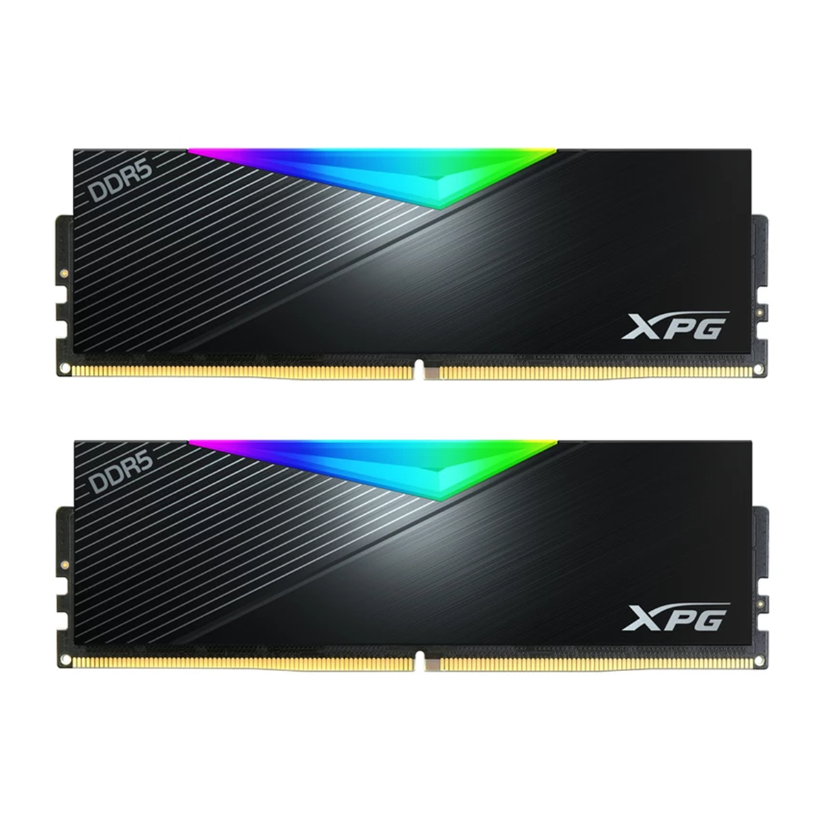 رم کامپیوتر DDR5 دو کاناله 5200 مگاهرتز CL38 ایکس پی جی مدل Lancer RGB ظرفیت 32 گیگابایت-مشکی رم کامپیوتر DDR5 دو کاناله 5200 مگاهرتز CL38 ایکس پی جی مدل Lancer RGB ظرفیت 32 گیگابایت-مشکی