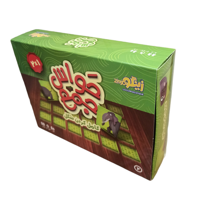 بازی فکری زینگو مدل کامل کردن شکل کد 1