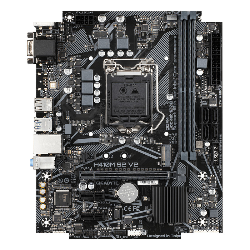مادربرد گیگابایت مدل H410M S2 V2 rev. 1.7 مادربرد گیگابایت مدل H410M S2 V2 rev. 1.7