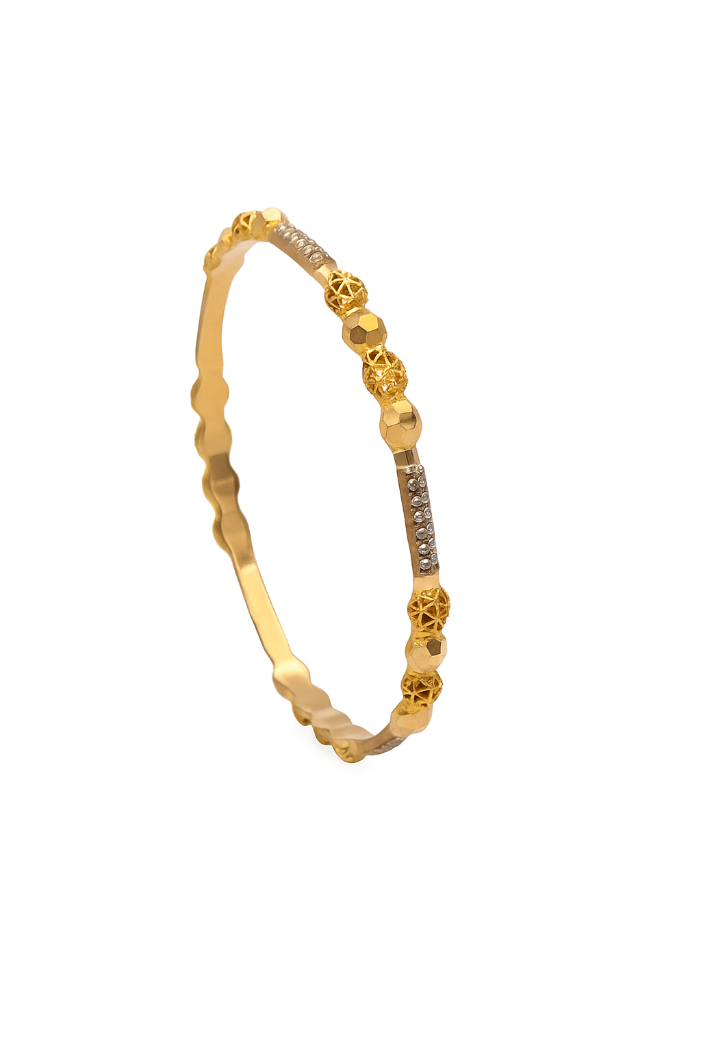 النگو طلا18 عیارگالری طلاعرفان مدل باستان سایز 2