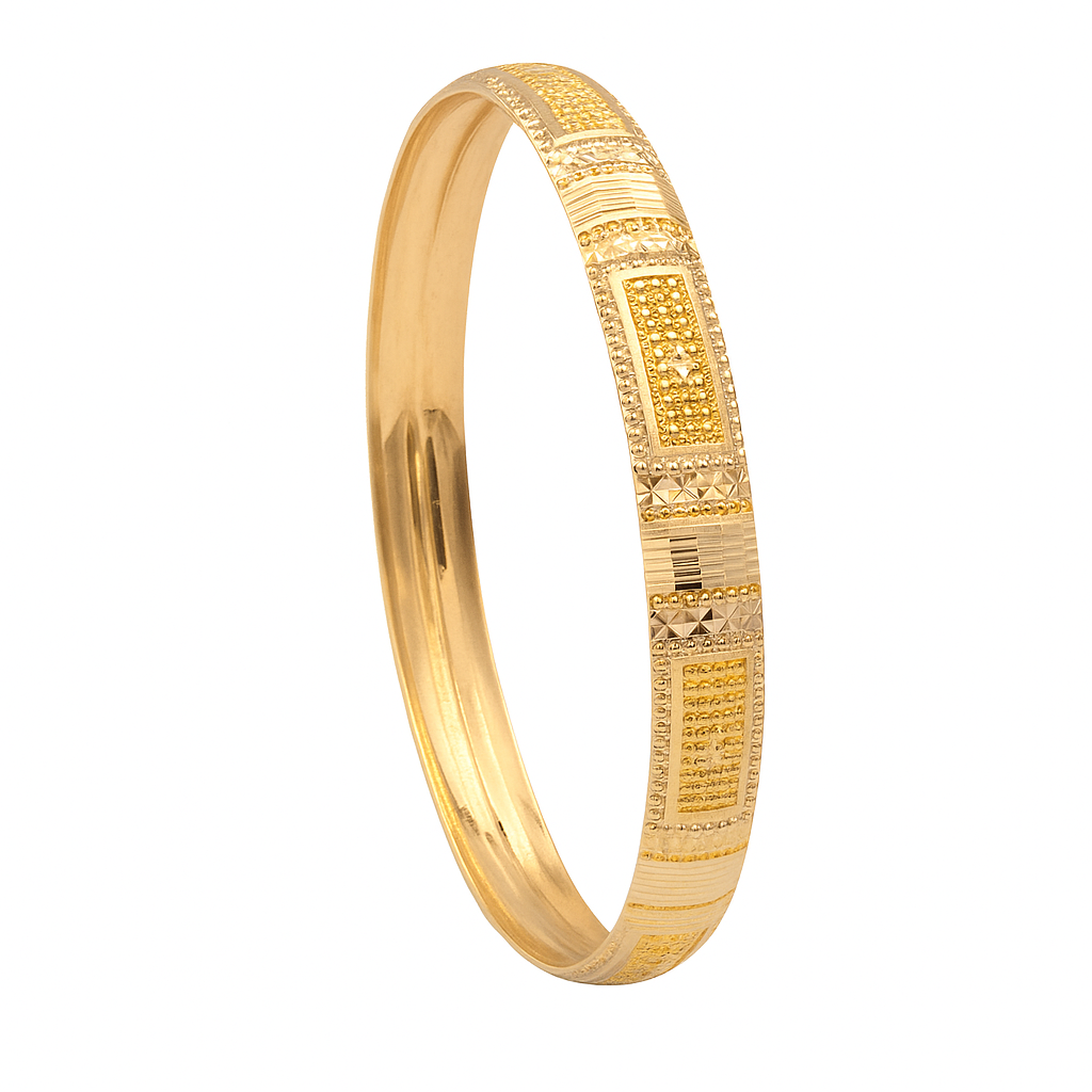 النگو طلا 18 عیار گالری طلا عرفان مدل فلاور 6060 سایز 3 النگو طلا 18 عیار گالری طلا عرفان مدل فلاور 6060 سایز 3