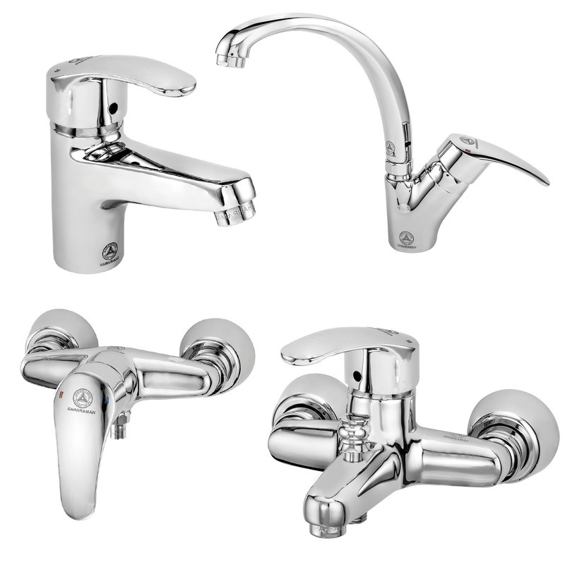 ست شیرآلات قهرمان مدل اسپانیایی ست شیرآلات قهرمان مدل اسپانیایی