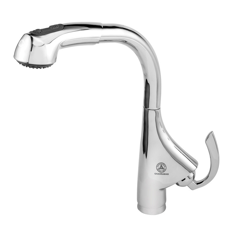 شیرآشپزخانه شیرآلات بهداشتی قهرمان مدل سبلان شیرآشپزخانه شیرآلات بهداشتی قهرمان مدل سبلان