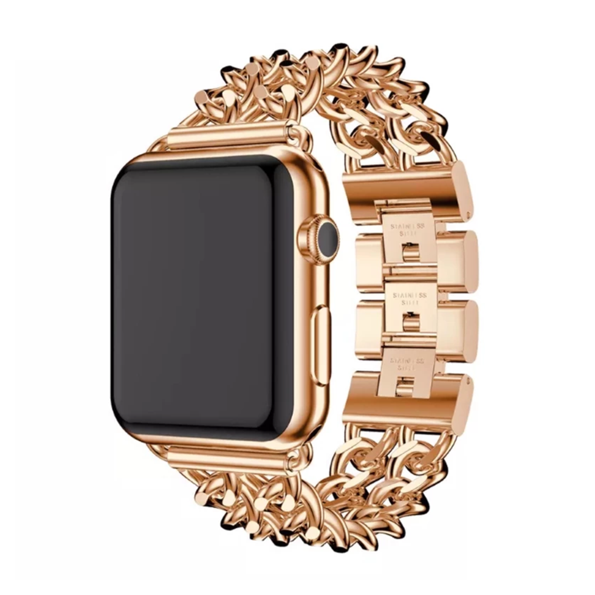 بند ساعت هوشمند اپل واچ 42 - 44 - 45 - 49 میلی متری مدل دو ردیف-طلایی بند ساعت هوشمند اپل واچ 42 - 44 - 45 - 49 میلی متری مدل دو ردیف-طلایی