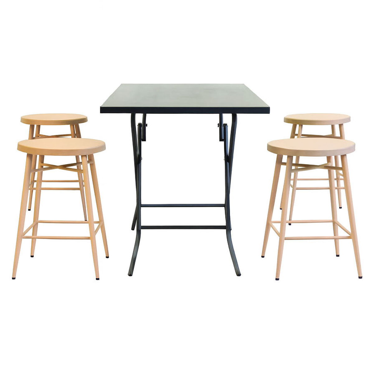 ست میز و صندلی تاشو چهار نفره مدل AR21135124 ست میز و صندلی تاشو چهار نفره مدل AR21135124