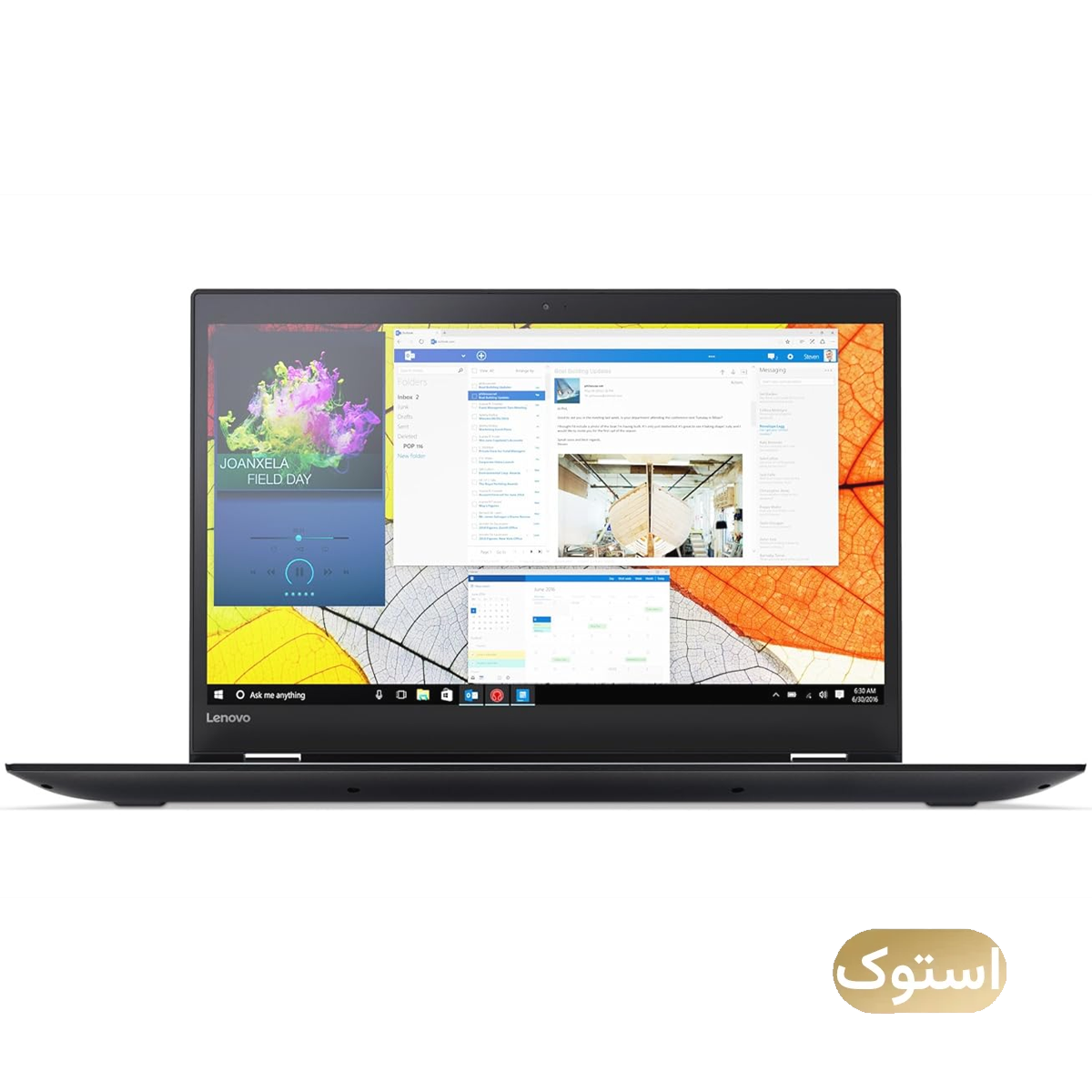 لپ تاپ استوک USED - لنوو 14 اینچی مدل Flex 5 80r5 i7 6500 4GB 256GB - مشکی