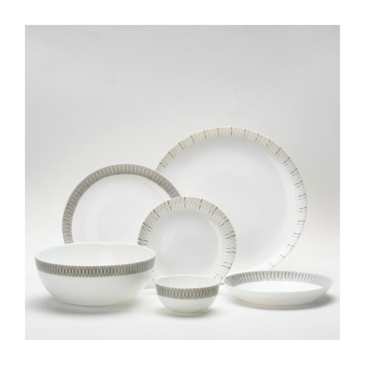 سرویس غذاخوری 26 پارچه آرکوپال گلدن اوپال قالب دیوالی مدل سگمنت-سفید سرویس غذاخوری 26 پارچه آرکوپال گلدن اوپال قالب دیوالی مدل سگمنت-سفید