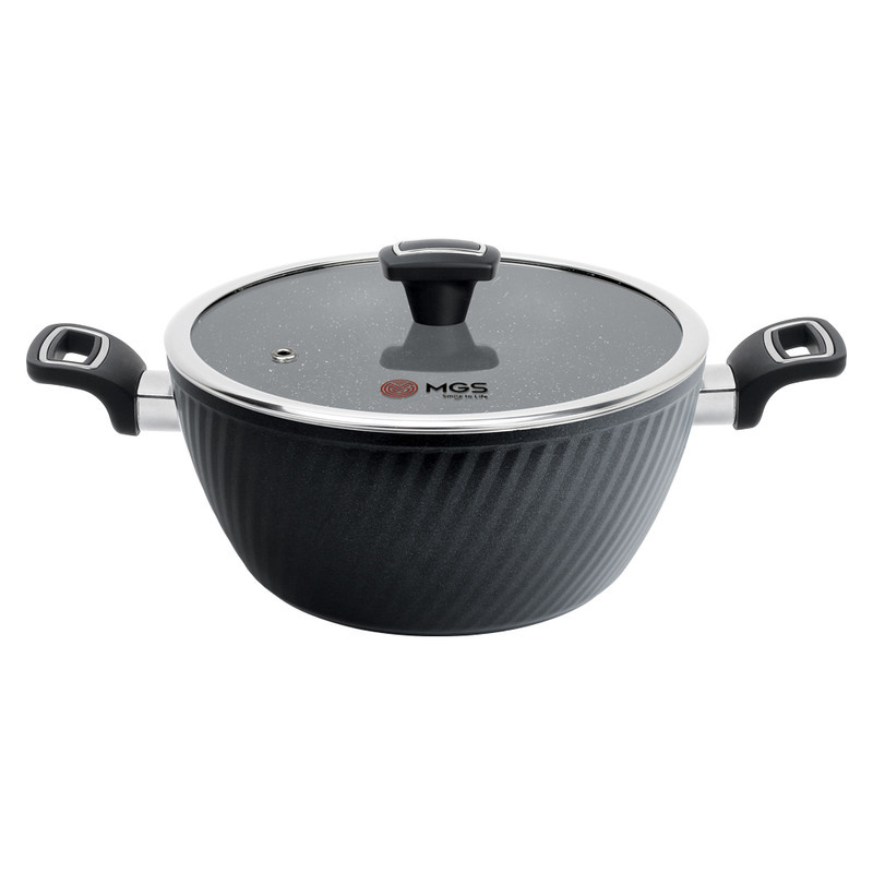 قابلمه گرانیت ام جی اس مدل فورج کد 005 سایز 24 قابلمه گرانیت ام جی اس مدل فورج کد 005 سایز 24