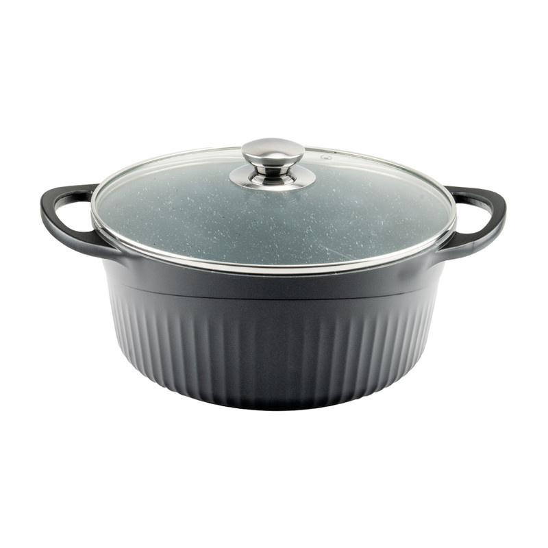 قابلمه گرانیت ام جی اس مدل D سایز 28 قابلمه گرانیت ام جی اس مدل D سایز 28